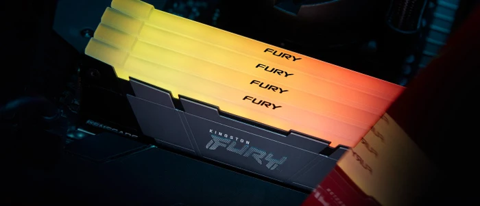 Kingston FURY Renegade RGB UDIMM 16GB Kit, DDR4-4000, CL19-23-23, 1RX8