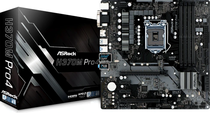 ASRock H370M Pro4 (Intel 1151 v2)