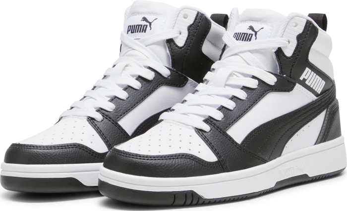 Puma Rebound V6 Mid puma white/puma black (Junior)