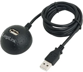 LogiLink USB-A 2.0 Verlängerungskabel mit Docking Station (CU0013B)