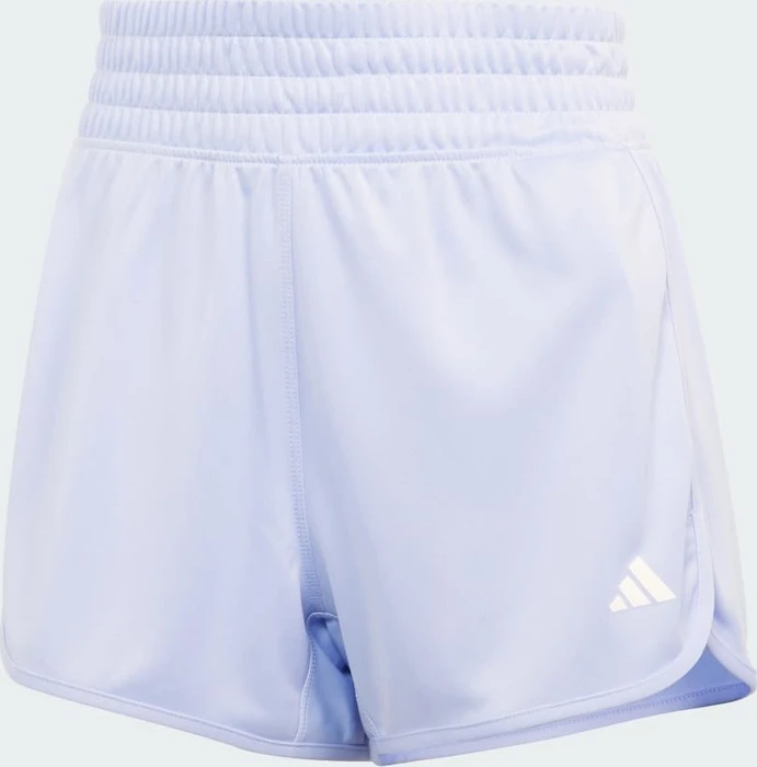 adidas Pacer Essentials Knit High-Rise Shorts violet tone/white (Damen)