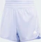 adidas Pacer Essentials Knit High-Rise Shorts violet tone/white (Damen) Vorschaubild