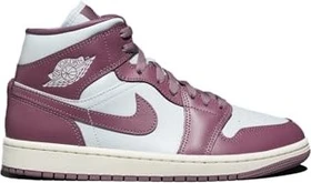 Nike Air Jordan 1 Mid pure platinum/sail/sky j mauve (Damen)