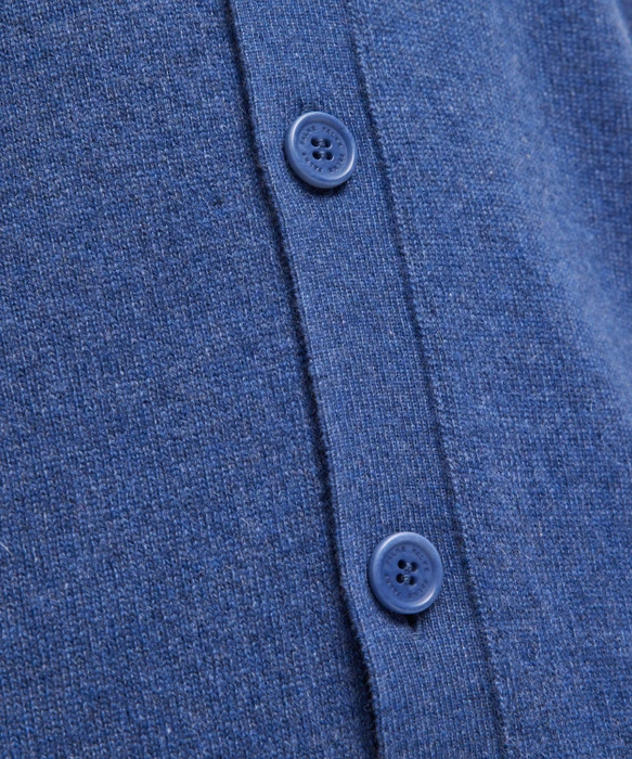 Falke Luxury Cardigan V-Ausschnitt Strickjacke bluestone (Herren)