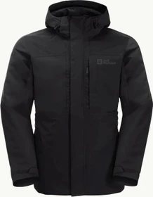 Jack Wolfskin Romberg 3in1 Funktionsjacke schwarz (Herren)