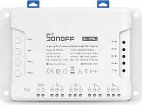 Sonoff 4CHPROR3 Wi-Fi Smart Switch 4-fach, Schaltaktor