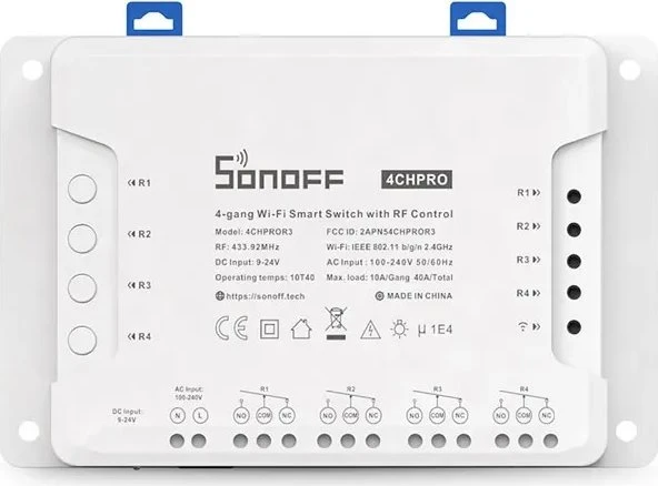 Sonoff 4CHPROR3 Wi-Fi Smart Switch 4-fach, Schaltaktor