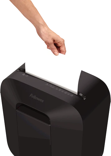 Fellowes Powershred LX25 schwarz, 4x37mm