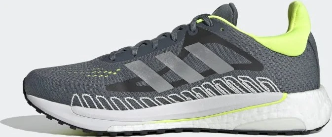 adidas Solar Glide blue oxide/silver metallic/solar yellow (Herren)