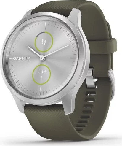 Garmin vivomove Style Aktivitäts-Tracker moss/silver