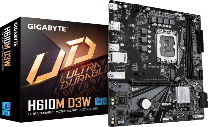 GIGABYTE H610M D3W (Intel 1700)