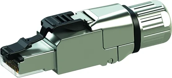 Telegärtner MFP8 IE T568B RJ-45 Cat6a Modularstecker, feldkonfektionierbar, 10er-Pack