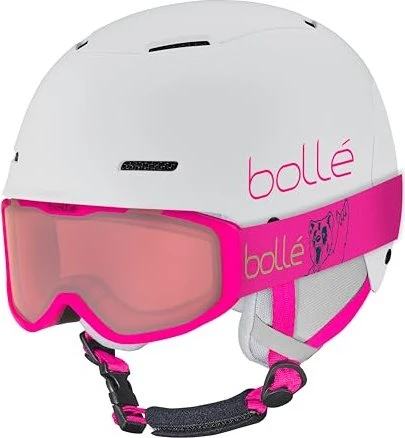 Bollé B-Fun Helm weiß/rosa