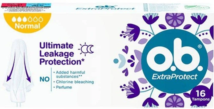 o.b. ExtraProtect Normal Tampons