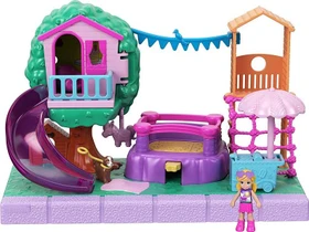 Mattel Polly Pocket - Pollyville Spielplatz Spielset
