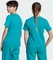 adidas Essentials T-Shirt kurzarm pure teal/white (Junior) Vorschaubild