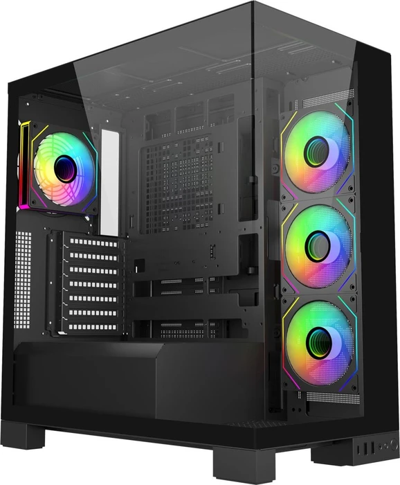 FSP M540 Black, Glasfenster