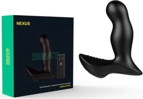 Nexus BEAT Vibrating Butt Plug with Remote Control schwarz