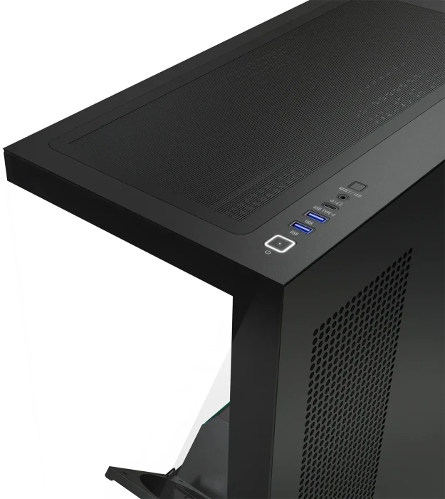 Modecom Volcano Stellar Plus 5F Black, Glasfenster