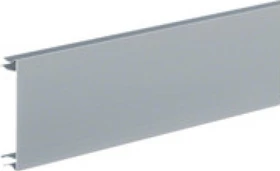 Hager Brüstungskanal-Oberteil zu BRA, Aluminium eloxiert, 80x2000mm, Verkehrsweiß