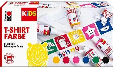 Marabu Kids T-Shirt Farbe 6 Stück