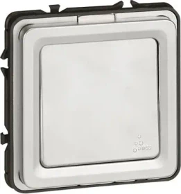 Legrand Soliroc Universal Aus-/Wechsel 1-polig IP55 IK10, grau
