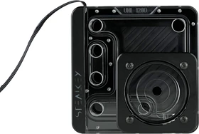 Stealkey Customs UNI 120D Distro-Plate Black Edition, Verteilerplatte inkl. D5/DDC Adapter