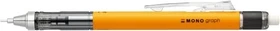 Tombow MONO graph Druckbleistift HB 0.7mm grau, neonorange, Radierer