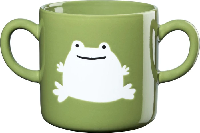 ASA Selection kids Becher mit Henkel frosch