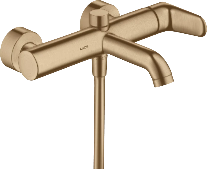 Hansgrohe Citterio M Einhebel-Wannenmischer Aufputz brushed bronze