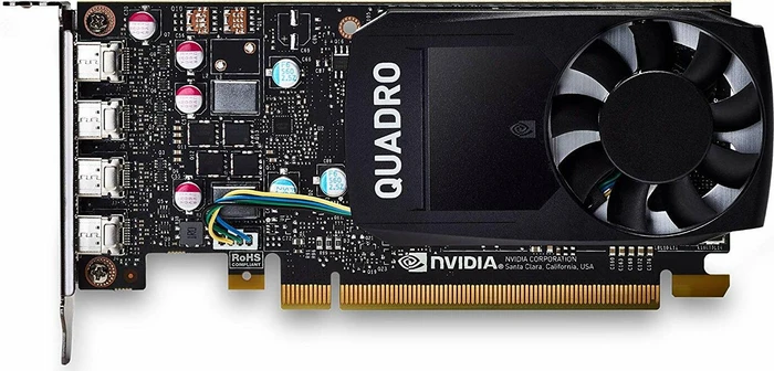 PNY Quadro P620, 2GB GDDR5, 4x mDP