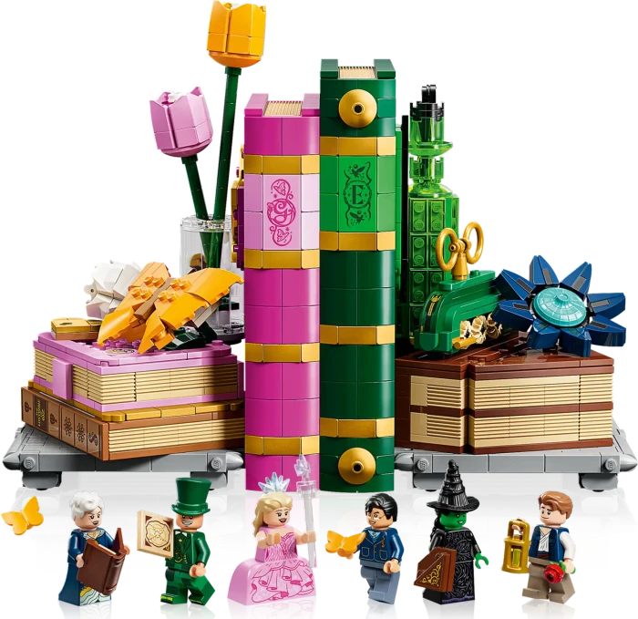 LEGO Wicked - Glinda und Elphaba Bücherstützen