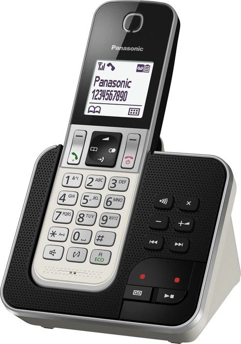 Telefono Fisso Panasonic KX-TGD320 Con Segreteria E Blocco Chiamate Indesiderate