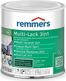 Remmers Multi-Lack 3in1 Metallschutzmittel moosgrün (RAL6005), 375ml