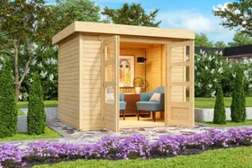 Karibu Askola 3 Gartenhaus natur