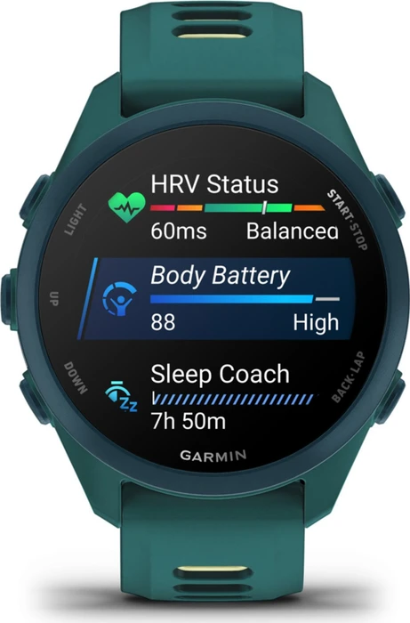 Garmin Forerunner 170 Music teal green/teal green-citron