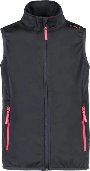 CMP Light Softshell Funktionsweste antracite/fragola (Junior) (31A5025)