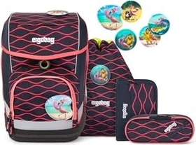 Ergobag Cubo WellenreitBär Schultaschen-Set, 5-tlg.