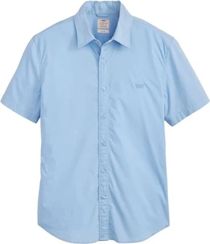Levi's Battery Housemark Slim Fit Hemd kurzarm della robbia (Herren)