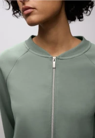 Street One Silk-Look Jacke dark mint green (Damen)