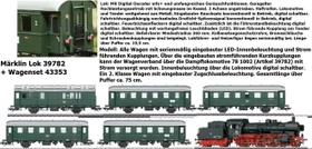 Märklin - Spur H0 Dampflok - Dampflokomotive Baureihe 78.10