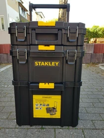 Stanley Quiklink Rollende Werkstatt Werkzeugbox