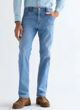 Wrangler Greensboro High Stretch Jeans tobacco ice (Herren)