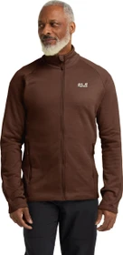 Jack Wolfskin Peak District FZ Jacke hot choc (Herren)