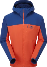Mountain Equipment Frontier Funktionsjacke red rock/admiral blue (Herren)