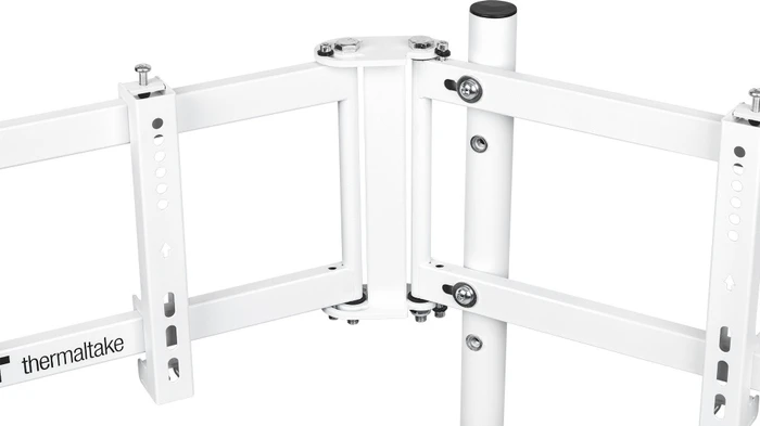 Thermaltake Triple Monitor Stand Snow für Racing Simulator Cockpit GR500, weiß