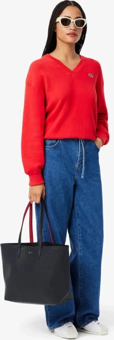 Lacoste Anna Reißverschluss Tote Shopper abimes petunia