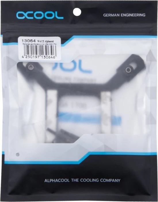 Alphacool Backplate mit Schrauben LGA115x/1200/1700