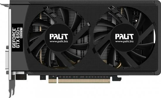 Palit GeForce GTX 650 Ti Boost OC, 2GB GDDR5, 2x DVI, HDMI, DP
