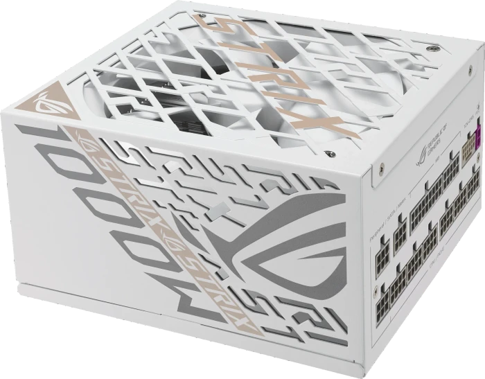 ASUS ROG Strix 1000W Platinum White Edition, ROG-STRIX-1000P-GAMING-WHITE, 1000W, ATX 3.1